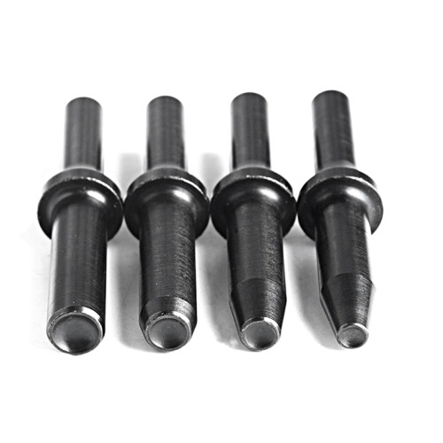 4PCS Pneumatic Rivet Head, Semi-Hollow Solid Hammer Head Corn M3-4-5-6 1