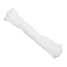 Corda de paracord essencial para sobrevivência e camping, corda listrada para sobrevivência com propriedades resistentes a raios UV e ao