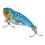 Ανακλαστικό δόλωμα ψαρέματος Crankbait για Walleye, ρεαλιστικά τρισδιάστατα μάτια και 8