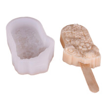 Silicone Popsicles Maker Ice Cream Molds Flower Shape Ice-4