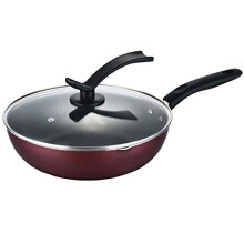 32cm Non Stick Wok Pan Japanese Maifan Stone for Gas and Induction Cooker Even Heat Distribution
