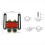 Bearing Roller Featherboard Excellent Shock Absorbing Table Saw Feedi 4