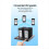 Wireless Restaurant Pager+10 Coasters Buzzer Pager Receiver Calling Sy 4