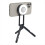 Magnetic Foldable Phone Stand with Fill Light Mini Mobile Desktop Self 3