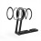 Magnetic Foldable Phone Stand with Fill Light Mini Mobile Desktop Self 4