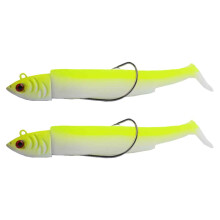 Flytende minnow-lokkemiddel med reflekterende paljetter, fungerer og føles som ekte vare, realistisk fiskeformet design med svaiende hale, myk