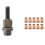 Manual Rivet Screw Riveter Nut Tool Adapter Metal License Plate Simple 1