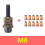 Manual Rivet Screw Riveter Nut Tool Adapter Metal License Plate Simple 3