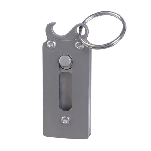 Everyday Carrying Keychains Tool Featurings a Peeler and Small