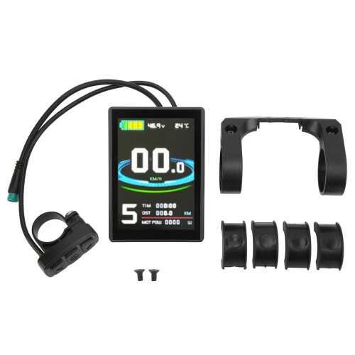 Υπολογιστής ποδηλασίας με οθόνη LCD, Universal E Scooter M5Panel Meter με μετρητή ισχύος και