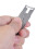 Everyday Carrying Keychains Tool Featurings a Peeler and Small 7