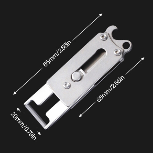 Everyday Carrying Keychains Tool Featurings a Peeler and Small 2