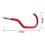 Συμβατό με όλους τους τύπους ποδηλάτων, γάντζο ποδηλάτου, βάση τοίχου, κορυφαία 5