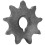Ηλεκτρικό σκούτερ Sprocket9T428 Υψηλής απόδοσης αντιδιαβρωτικό μεταλλικό γρανάζι 8