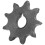 Ηλεκτρικό σκούτερ Sprocket9T428 Υψηλής απόδοσης αντιδιαβρωτικό μεταλλικό γρανάζι 7