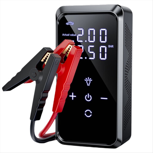 Dual Screen Car Emergency Power Inflatable Pump Multifunctional Portab 1