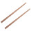 2 Pairs Long Handle Wood Chopsticks Reusable Cooking Sticks Light Brown 1