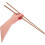 2 Pairs Long Handle Wood Chopsticks Reusable Cooking Sticks Light Brown 3