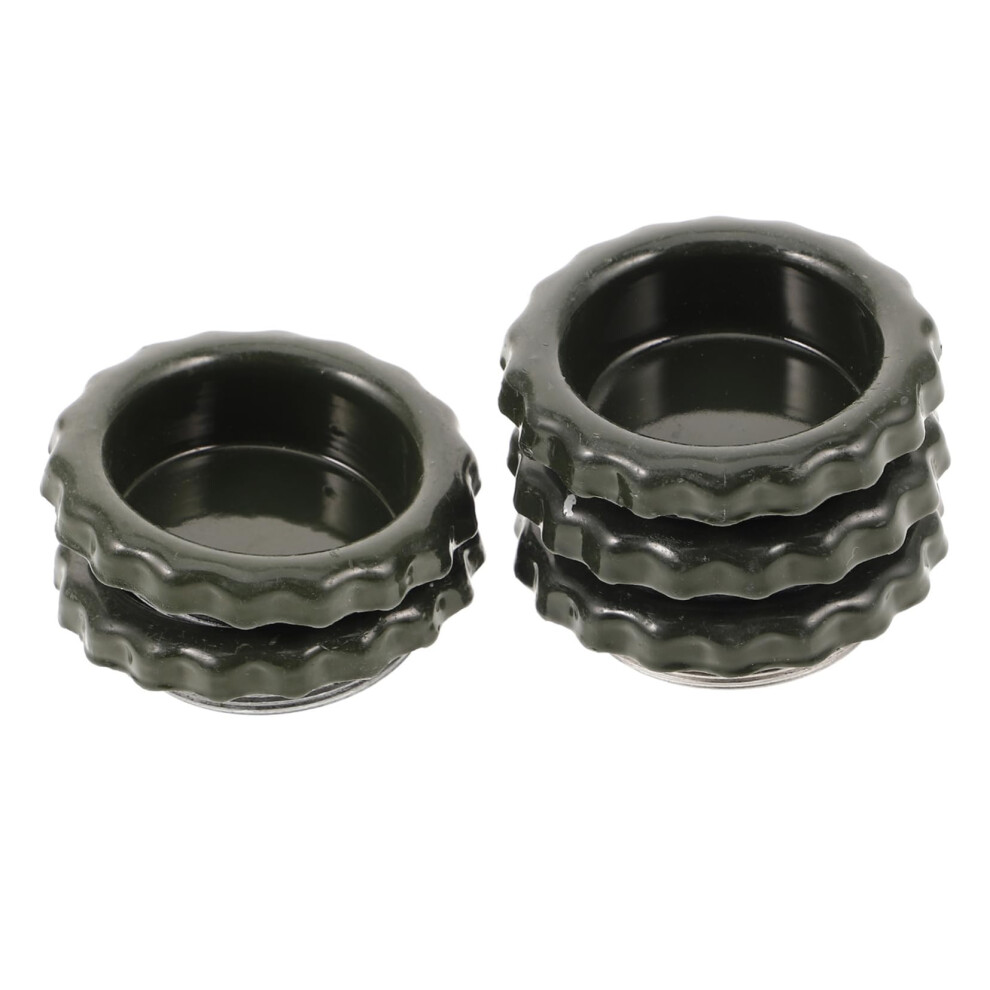 Metal Drum Bung Plug Set 5Pcs Thickened Oil Barrel Lid Cover For Chemical Storage Protection 9323874685519