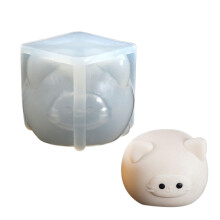 Cute Animal Shape Puddings Silicone Molds for Fondant-1
