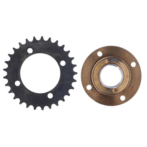 Γρανάζι οπίσθιας κίνησης Sprocket Cog29Teeth Carbon Steel420Chain Συμβατό για ηλεκτρικά τρίκυκλα,
