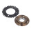 Γρανάζι οπίσθιας κίνησης Sprocket Cog29Teeth Carbon Steel420Chain Συμβατό για ηλεκτρικά τρίκυκλα, 6