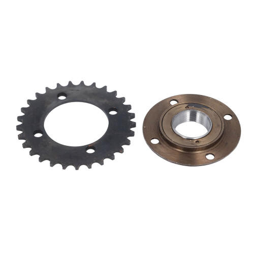 Γρανάζι οπίσθιας κίνησης Sprocket Cog29Teeth Carbon Steel420Chain Συμβατό για ηλεκτρικά τρίκυκλα, 1