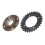 Γρανάζι οπίσθιας κίνησης Sprocket Cog29Teeth Carbon Steel420Chain Συμβατό για ηλεκτρικά τρίκυκλα, 5