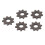 Αλυσίδα Sprocket9T μεταλλικό H σε σχήμα κινητήρα γρανάζι υψηλής αντοχής από χάλυβα για 6