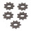 Αλυσίδα Sprocket9T μεταλλικό H σε σχήμα κινητήρα γρανάζι υψηλής αντοχής από χάλυβα για 4