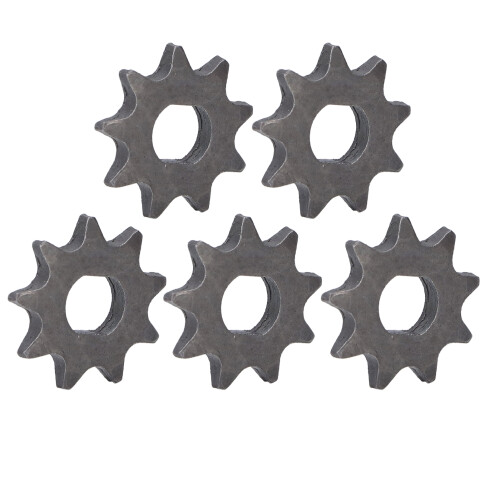 Αλυσίδα Sprocket9T μεταλλικό H σε σχήμα κινητήρα γρανάζι υψηλής αντοχής από χάλυβα για 1