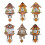 Horloge murale coucou en bois traditionnelle pour-Style C 2