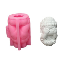 Moules Ă bougies en Silicone, figurine religieuse, pour-W0658