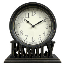 Horloge de bureau rétro élégante avec support de-Style B