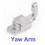 For Phantom 3A Drone Gimbal Flex Cable Flat Ribbon Yaw Roll Bracket Mo 3