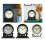 Horloge de bureau rétro élégante avec support de-Style B 3