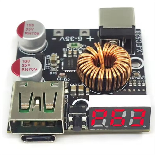 65W Full Protocol Mobile Phone Fast Charging Module PD Board QC4.0 3.0 1