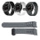 Uhrenarmband aus Silikon, 44 mm, magnetische 11