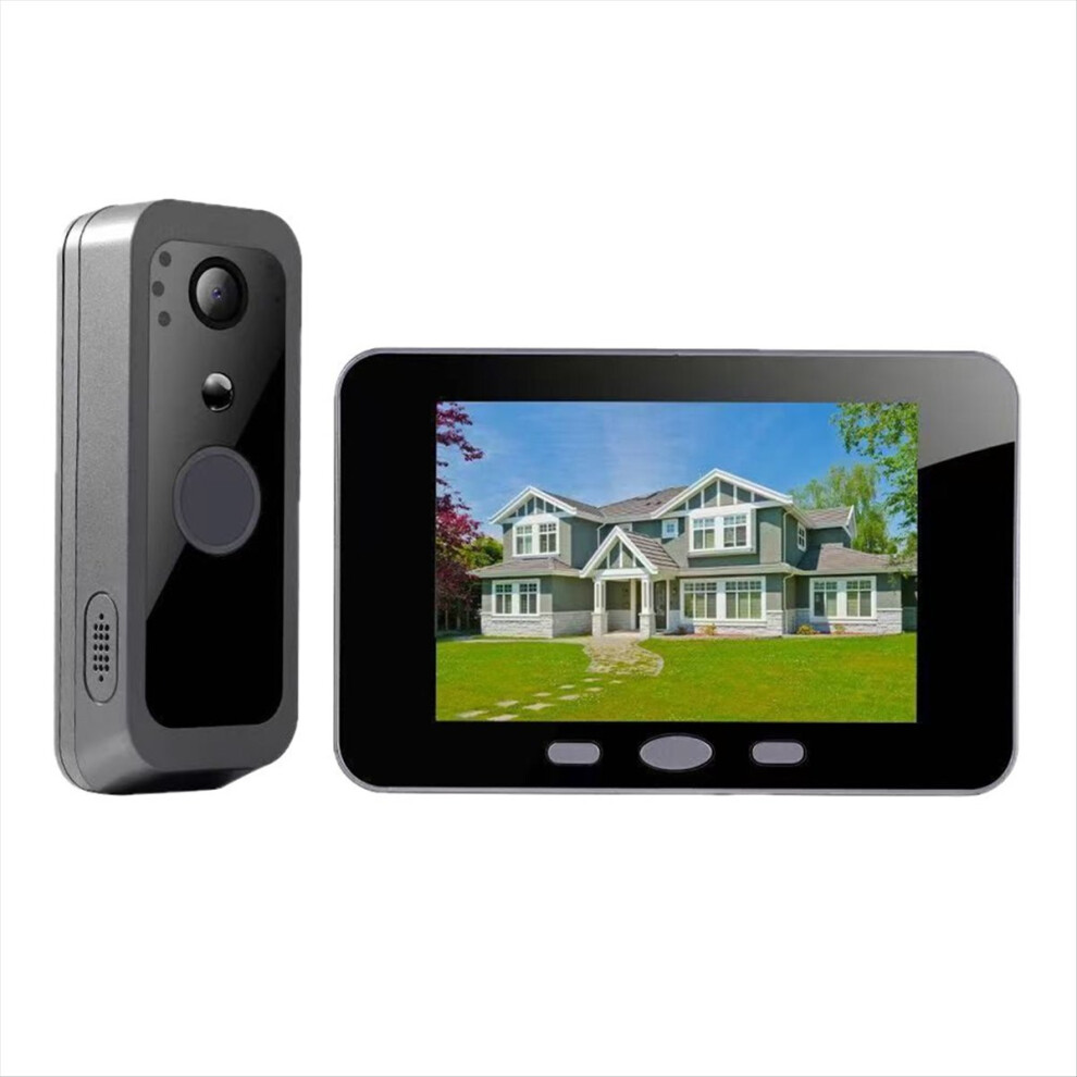 Wireless Intercom Doorbell Smart Home Security Video Door Viewer Ir Ni 4853197612701