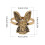 Pack of 6 Multipurpose Rabbit Napkin Rings Holders for Easter-4 4