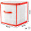 Christmas Bauble Box Storage for 64 Baubles, Foldable Container with Handles 3