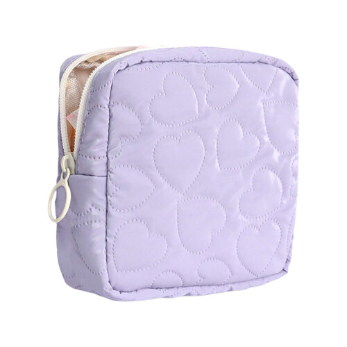 Candy Colored Lovely Storage Pouches Accessory for-Purple