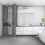 Επιτοίχιο φωτιστικό LED για καθρέφτη μπάνιου, σώμα αλουμινίου Aviation με φωτισμό 6