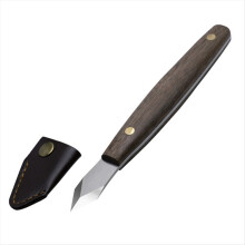 Handmade Carving Knife Chrome Vanadium Steel Double Edged DIY Tool for