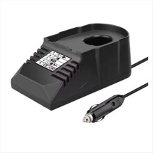 Mini Battery Charger Car with Lighter Plug for 18V Lithium Ion and Ni-
