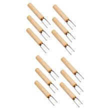 Corn Grill Tool Corn Seat Meat Holder Corn Cob Holder Prong Grill Cooking Tools