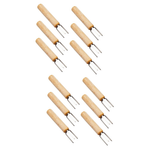 Corn Grill Tool Corn Seat Meat Holder Corn Cob Holder Prong Grill Cooking Tools
