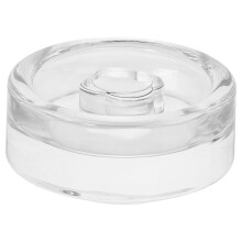 Heavy Glass Fermentation Weights with Oxygen Blocking Lids for Wide Mouth Mason Jars Pickling