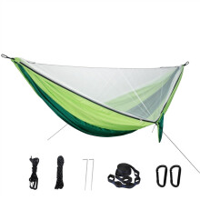 Hammock for Camping, Travel, Yard (Dark GreenGreen)