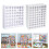 Space Efficient Paint Rack Wall Mount Paint Holder-49 holes 5